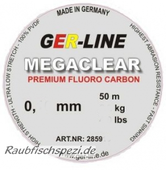 GER-Line Fluocarbon  0,20 mm   -50m-